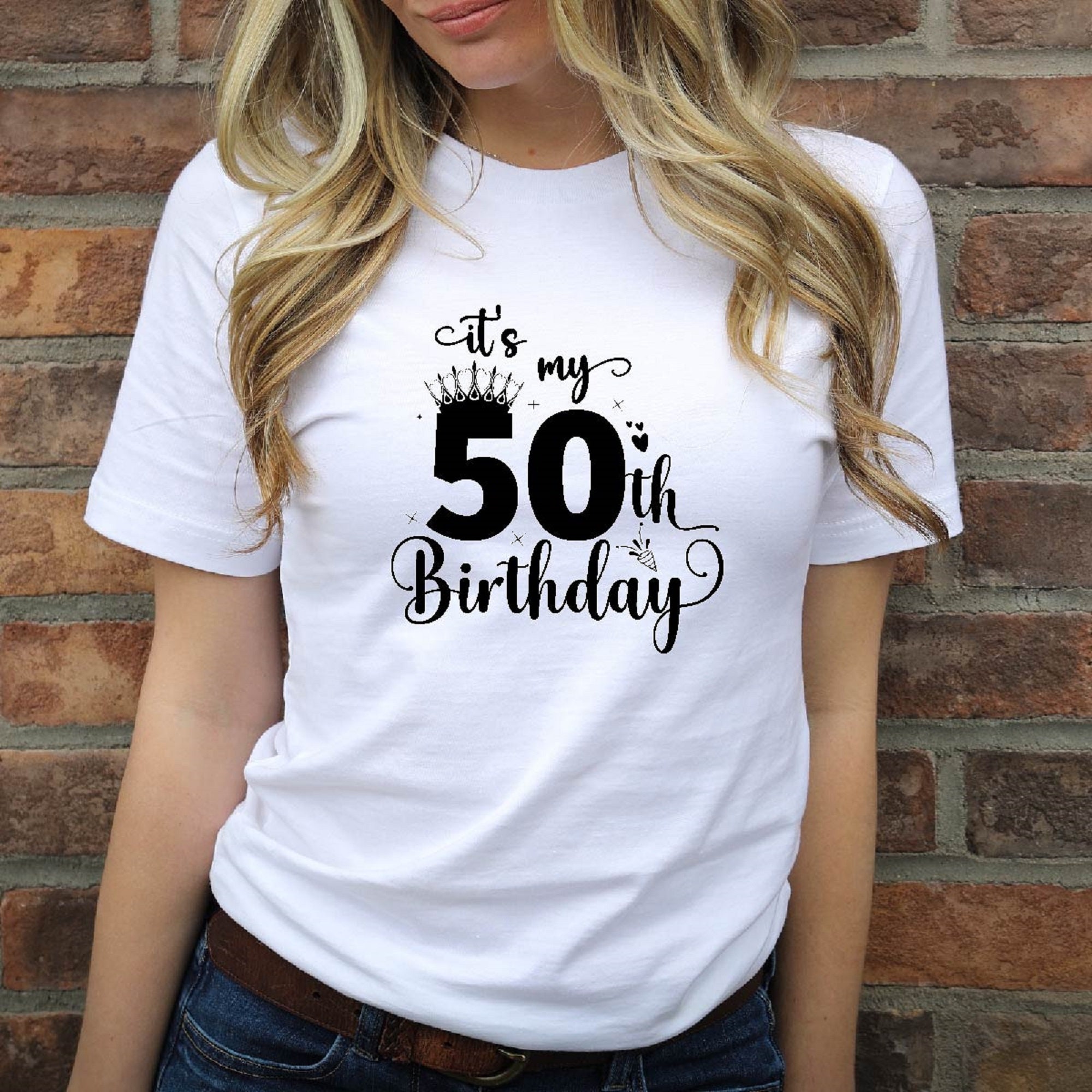 Discover It's My 50th Birthday T shirt, 50th Birthday Shirt, 50 Birthday Party Shirt