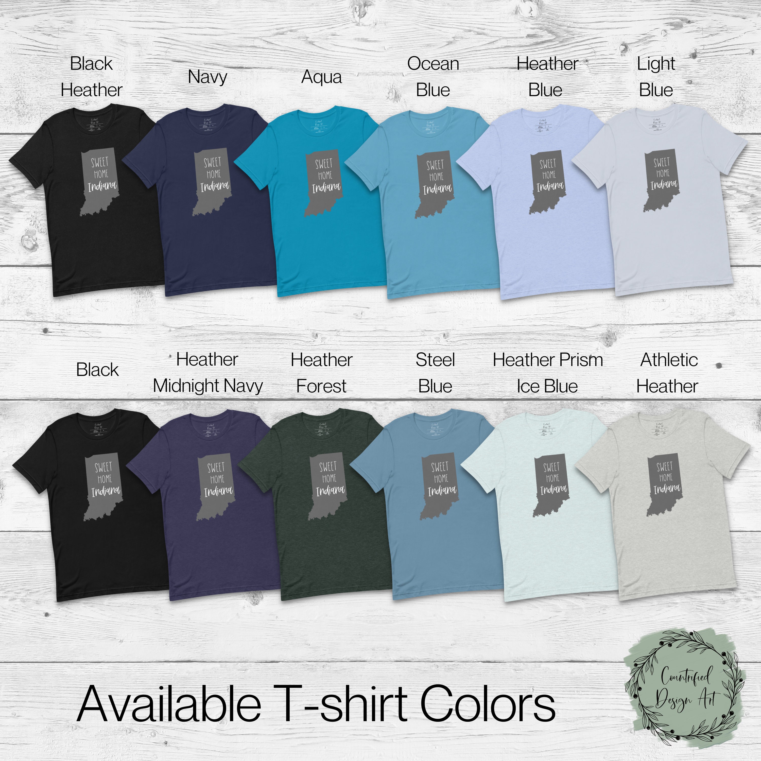 Sweet Home Indiana Tshirt, IN Tshirt, Indiana Shirt, Indiana State