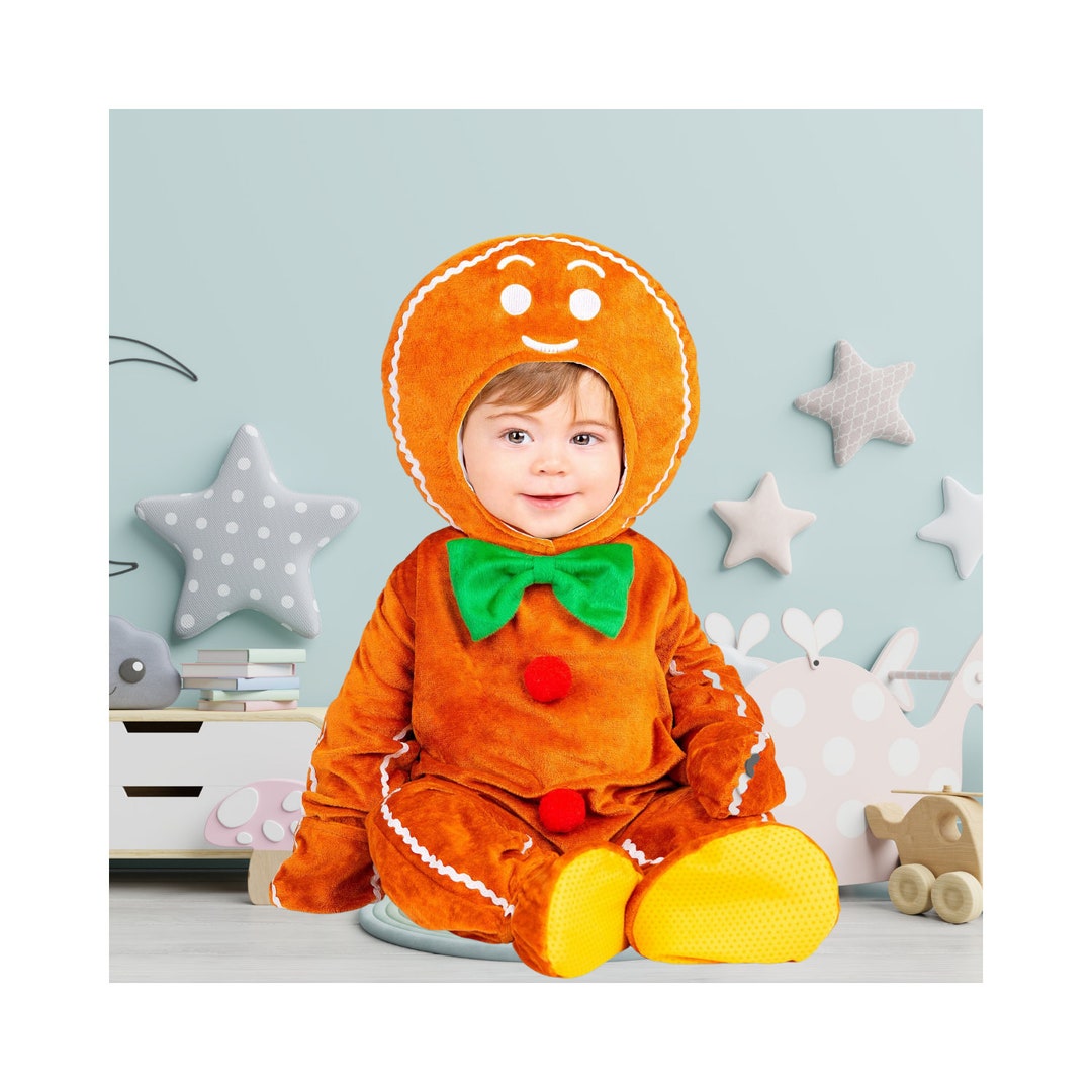 Halloween Gingerbread Man Costume for Infants Etsy