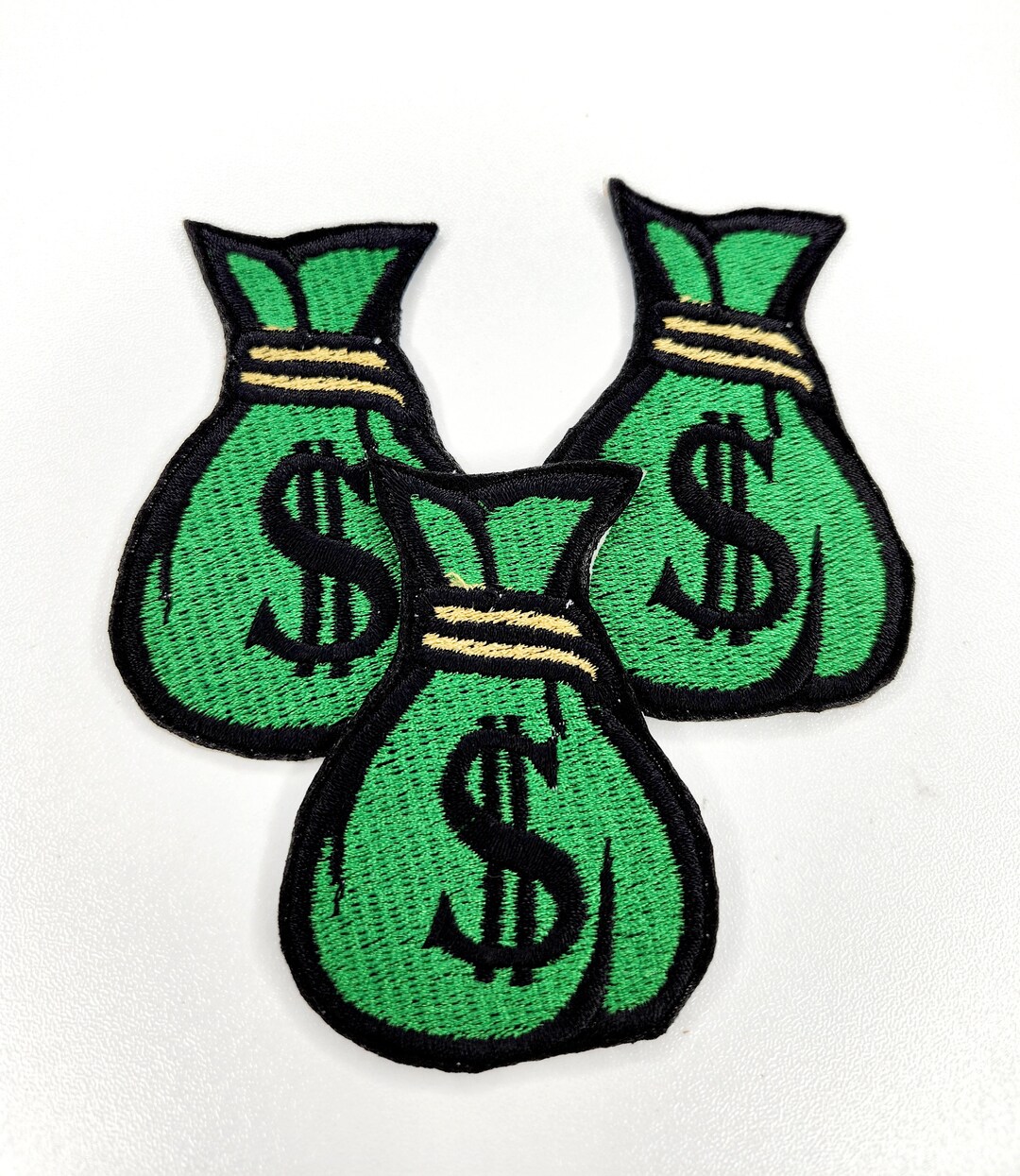 Money Bag Iron on Patch Bag of Money Patch Get Money Etsy