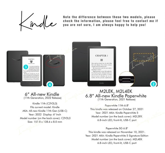 2022 All-new For Kindle Paperwhite 11th Generation 6.0 Inch