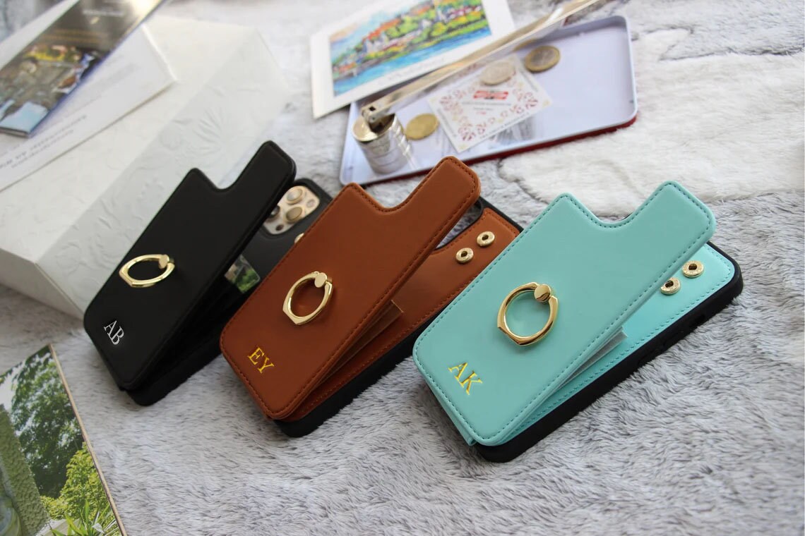 Luxury Crossbody Mickey HandBag Wallet Bag Case for IPhone 15 14