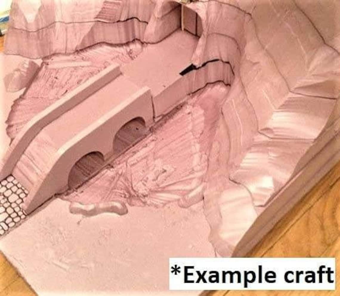 Pink Foam Board 1/2 Thick 6 Pieces1sqft Each Foamular Etsy