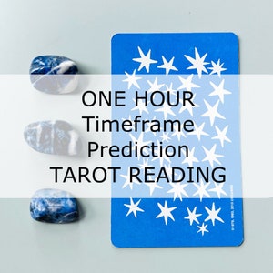 One Hour Timeframe Prediction Tarot Reading > One Card for when you can expect something to happen > single card written response