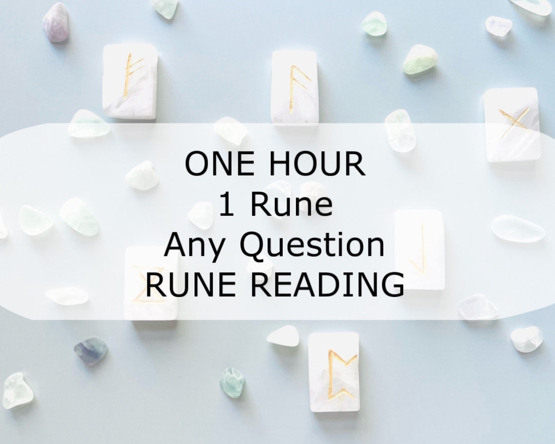 One Hour Rune Reading One Question // One Rune Single Norse Viking Rune