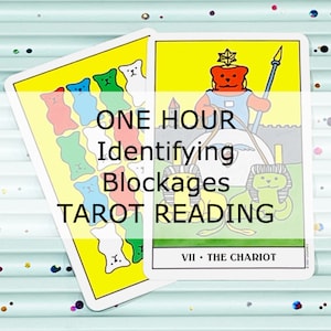 Leitura de Tarô de uma hora > Identificar bloqueio // Leitura de Tarô de uma carta - Ursinho de goma > resposta escrita de uma carta