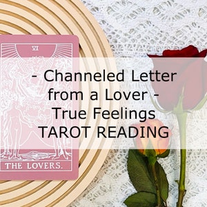 Três cartas - Leitura de tarô no mesmo dia > Carta de amor canalizada > resposta escrita mensageiro leitura geral do oráculo como eles se sentem