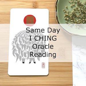 I Tjing-lezing - dezelfde dag > Orakellezing I Tjing Holitzka > Eén kaart // Heb je een vraag > één vraag waarzeggerij antwoord