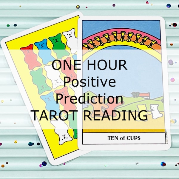 Lecture de tarot d'une heure > Prédiction positive // Une carte - Lecture de tarot à l'ours gélatine > Messagerie de réponse écrite à une carte