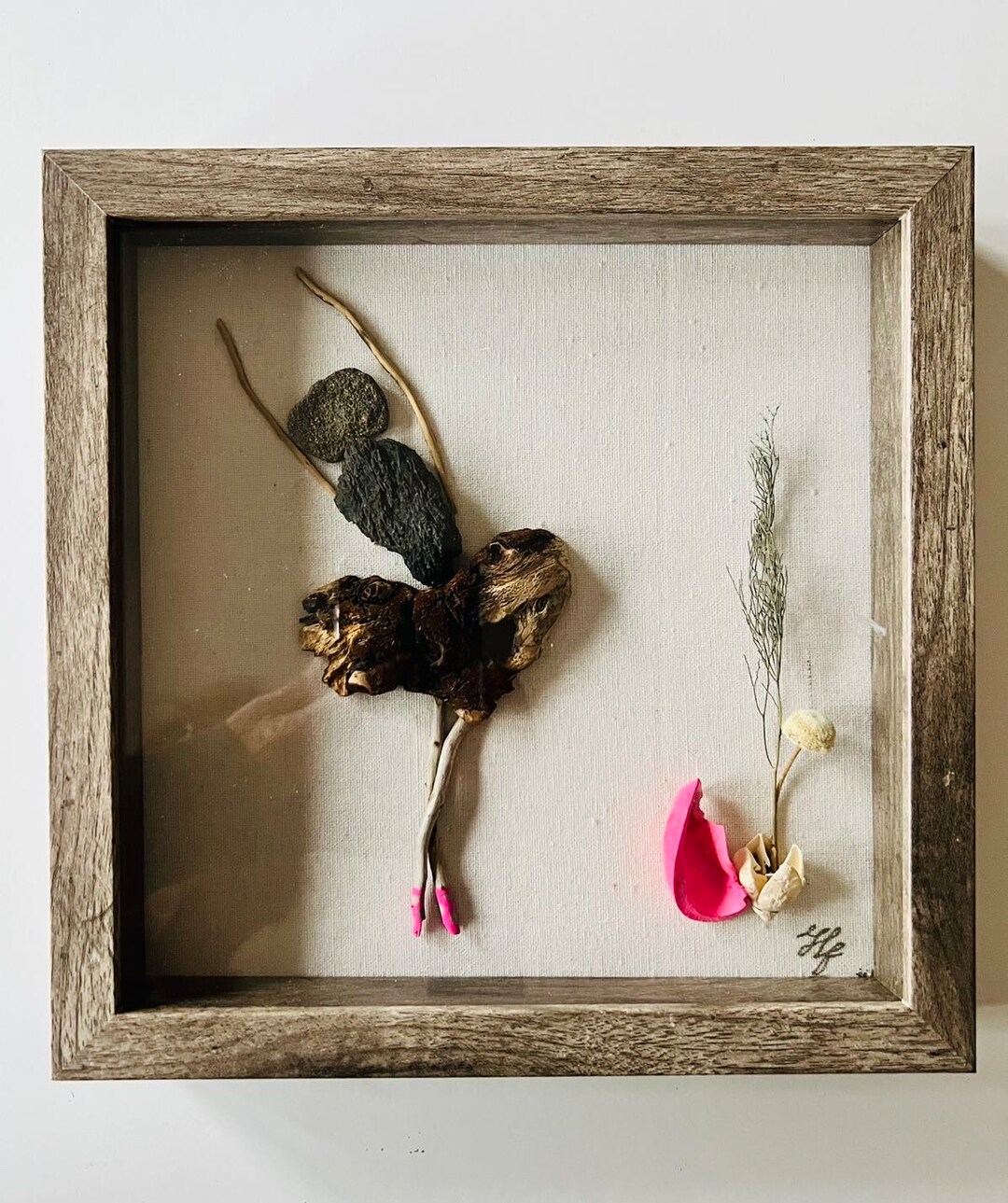 Unique Handmade Driftwood Wall Art. Detailed Framed Driftwood Etsy
