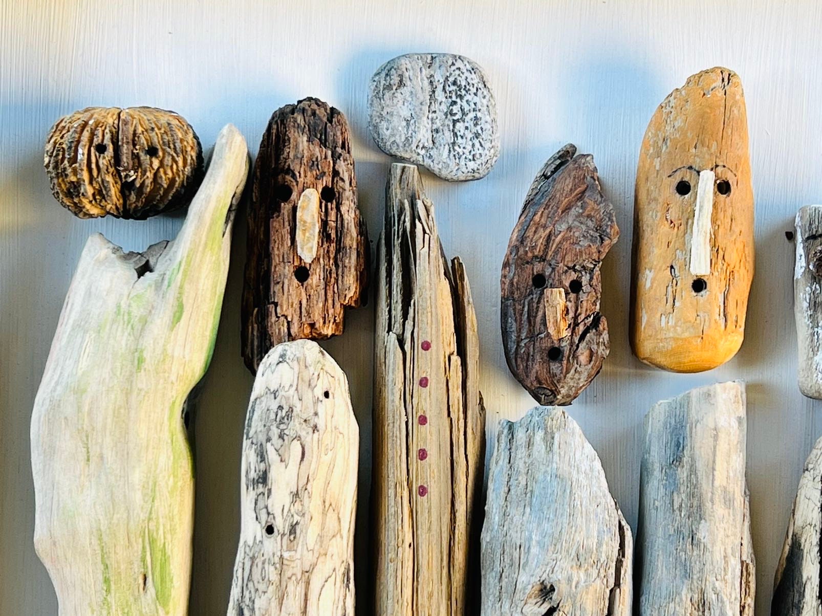 Driftwood circle of Friends Handcrafted Wall Hanging. Etsy