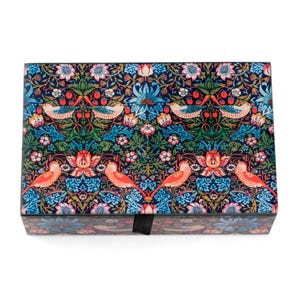 William Morris Erdbeerdieb Glas Rechteck Aufbewahrungsbox