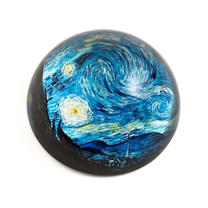 Value Arts Vincent van Gogh Kristallglas Stjärnnatt Pappersvikt