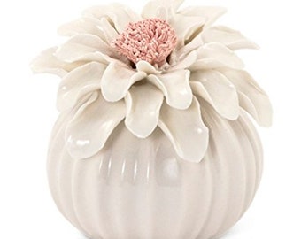 Value Arts Porcelain Light Pink Stamen Daisy Fragrance Diffuser