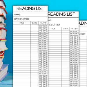 Bibliotheksausweis zum Ausdrucken / Lesezeichen / Lesezeichen für Leselisten / Vintage Lesezeichen für Bücher / Buchseiten