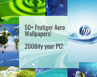 Mais de 50 papéis de parede Frutiger Aero "Frutiger Aero Abstract Digital Art Print - Pôster de aviação moderno - Papel de parede de alta qualidade Download instantâneo