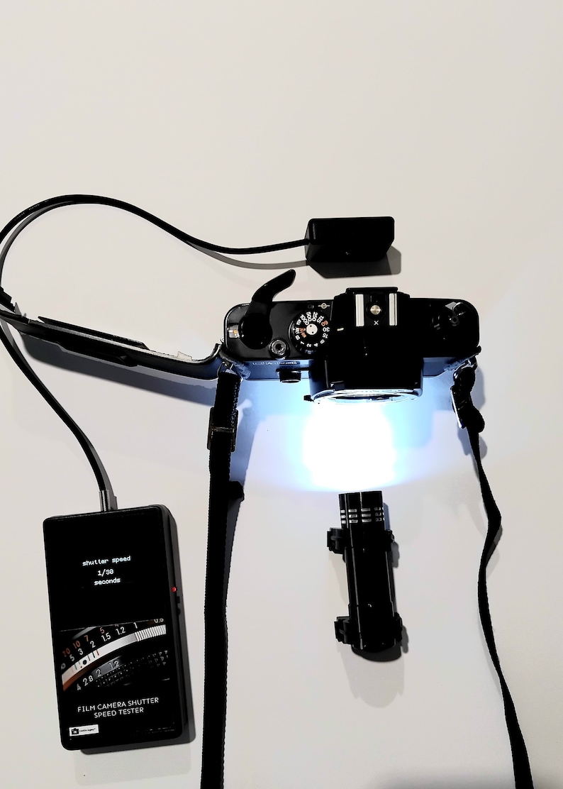 Film Camera Shutter Speed Tester Remote Sensor Etsy