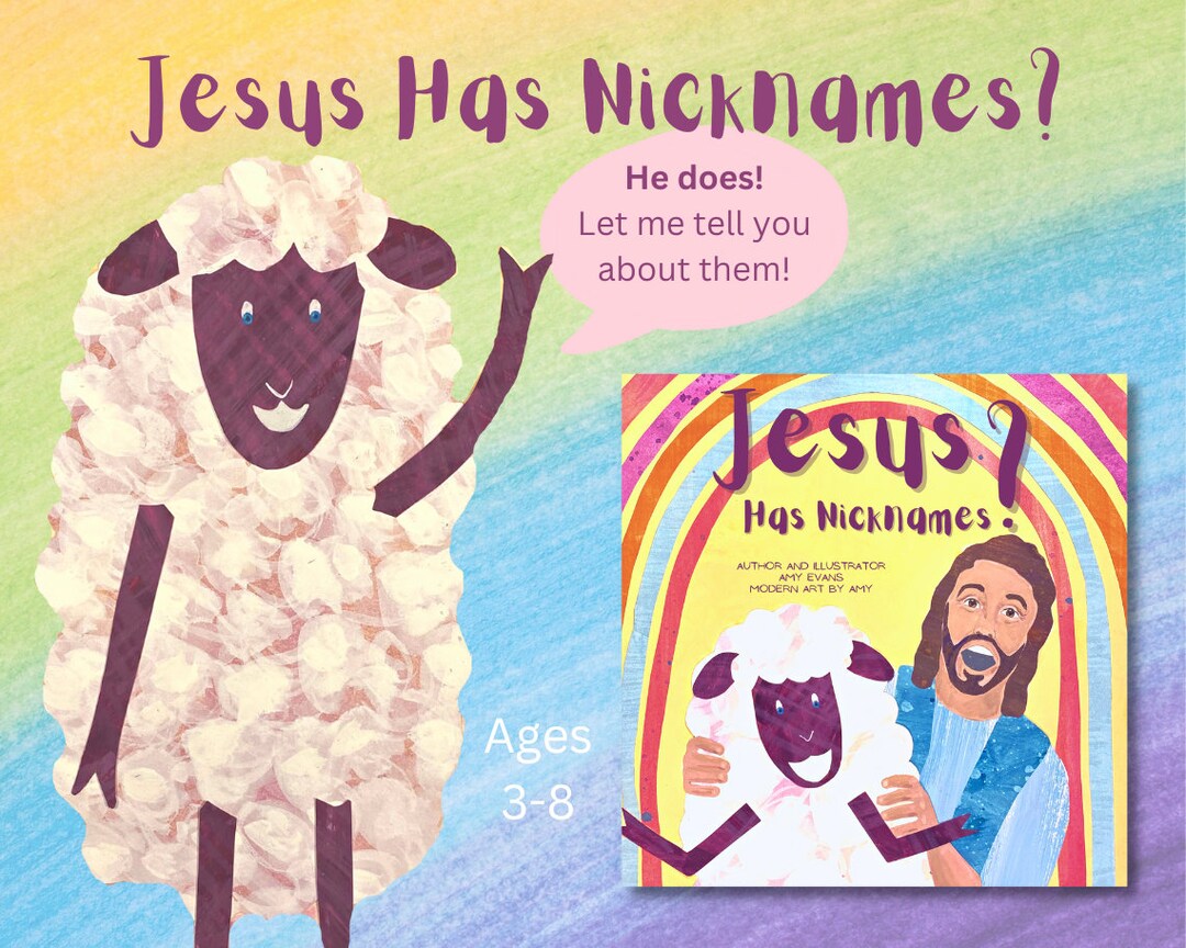 Jesus Has Nicknames Ages 38 Etsy