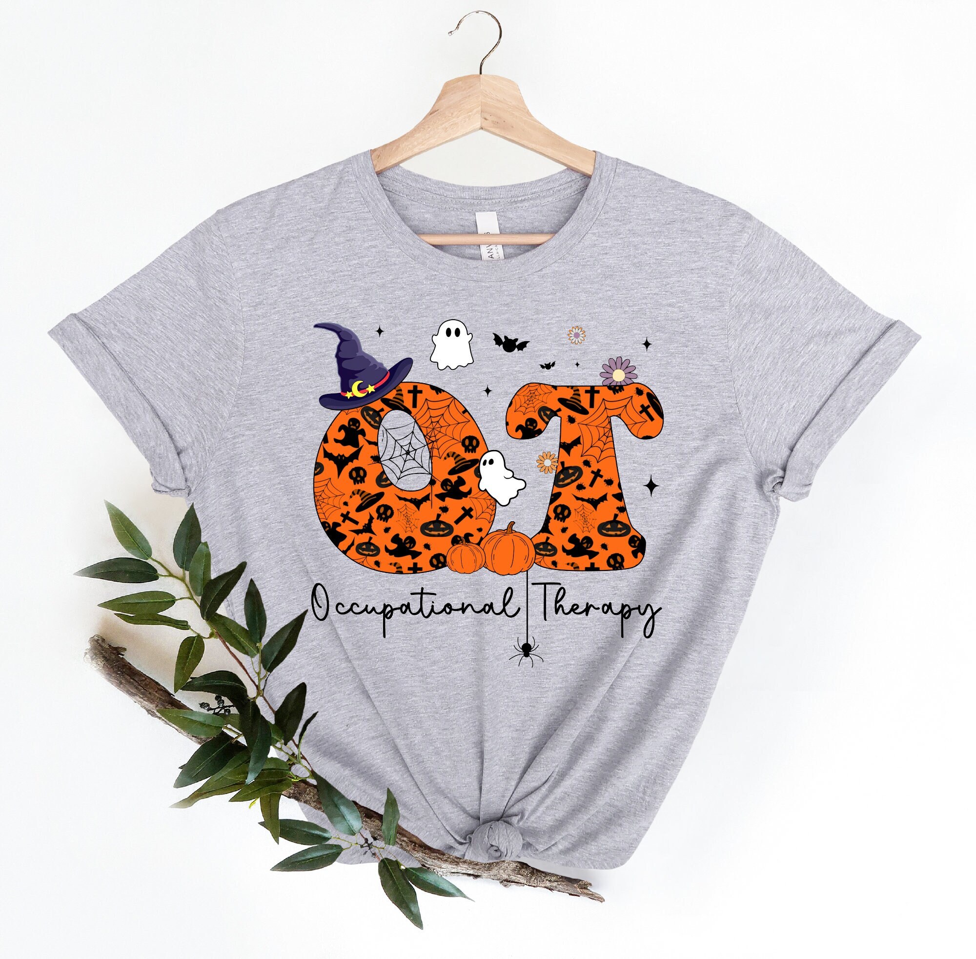 Discover Occupational Therapist Halloween Shirt, Spooky OT Shirt, Occupational Therapist Shirt, OT Shirt, Special Education Shirt, Therapist Shirt