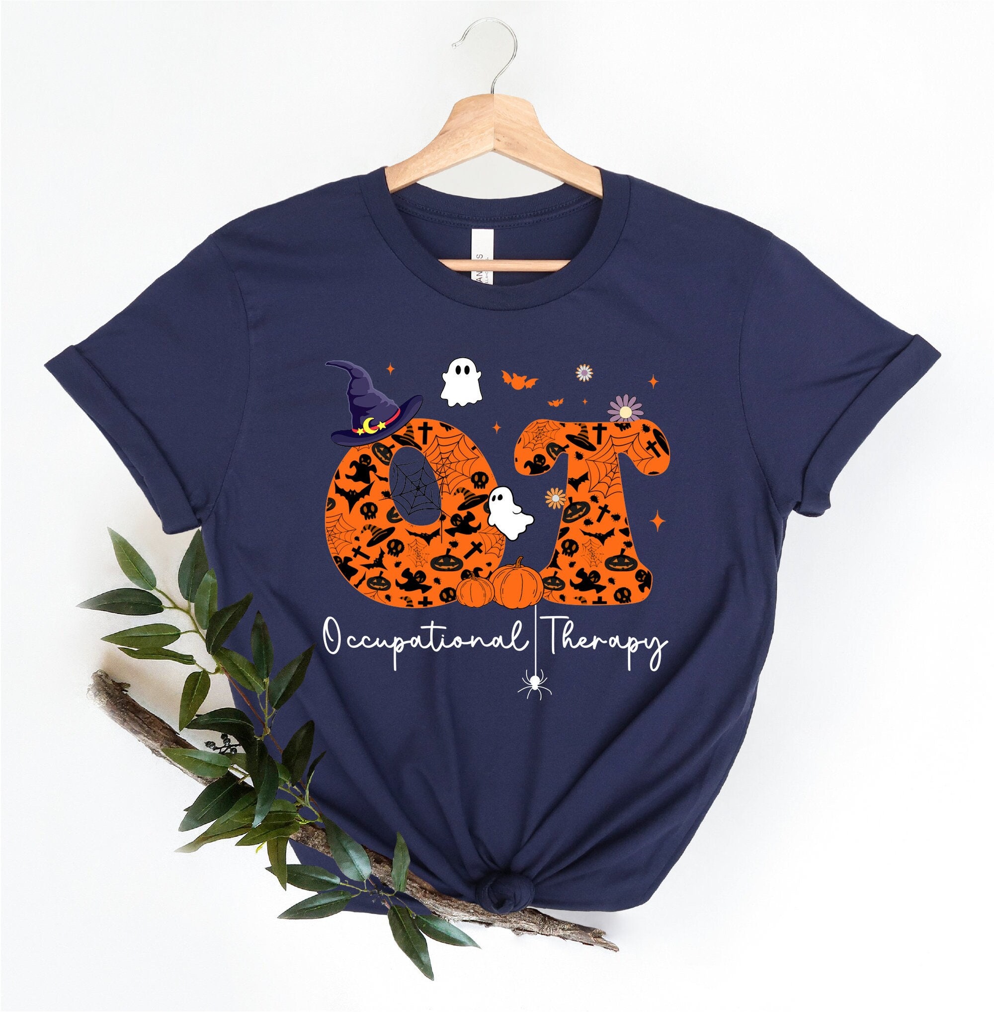 Discover Occupational Therapist Halloween Shirt, Spooky OT Shirt, Occupational Therapist Shirt, OT Shirt, Special Education Shirt, Therapist Shirt