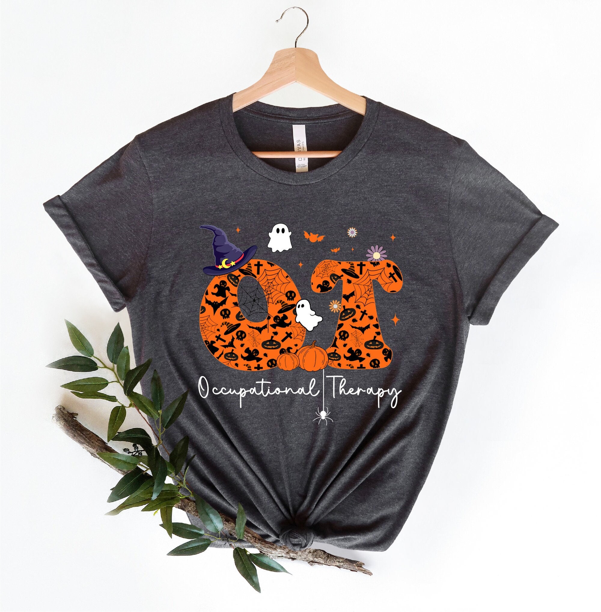 Discover Occupational Therapist Halloween Shirt, Spooky OT Shirt, Occupational Therapist Shirt, OT Shirt, Special Education Shirt, Therapist Shirt