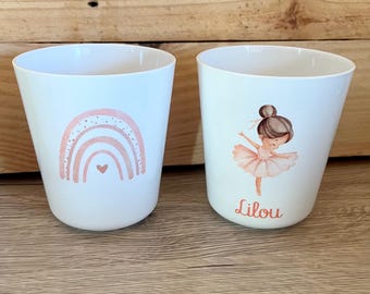 Personalized children's cup - personalized children's glass - personalized plastic cup/nursery cup - child's name cup - name glass