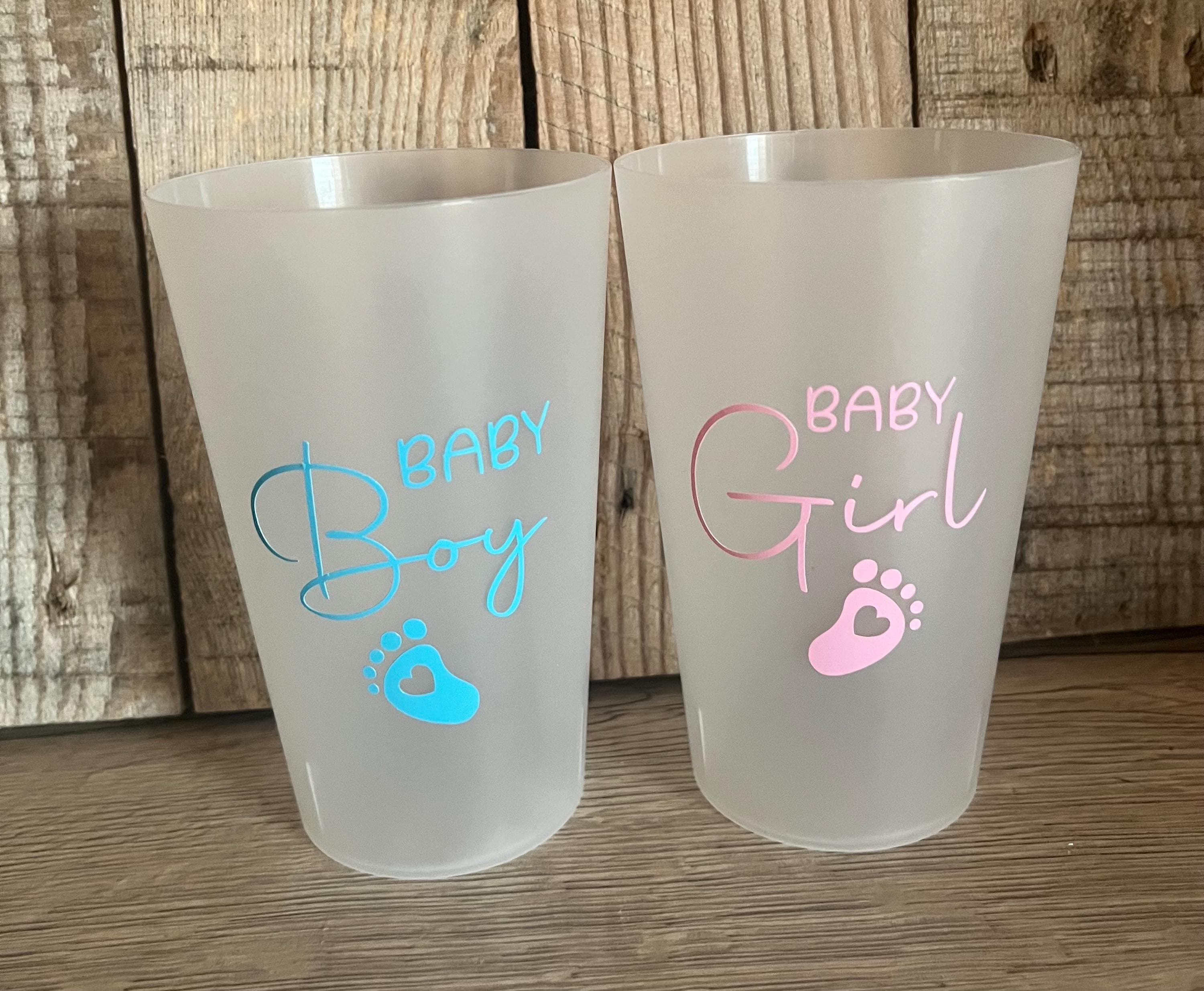 Gobelets en carton Gender Reveal - Fantasy Home