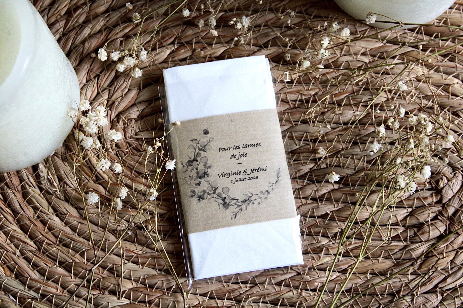 Mouchoir pour les larmes de joie personnalisable - Etsy France