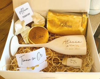 Personalized engraved gift box, gift box, bridesmaid proposal, bride-to-be, maid of honor, bridesmaid, bachelorette party