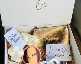 Personalized engraved gift box, gift box, bridesmaid proposal, bride-to-be, maid of honor, bridesmaid, bachelorette party
