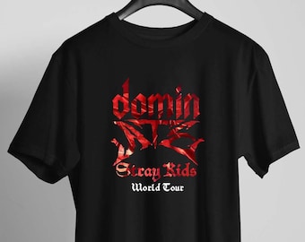 Dominate Straykids Tour T Shirt | Stray Kids Australia Print Dominate Straykids Tour T Shirt | Stray Kids Australia Print