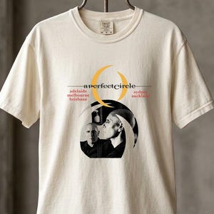 Vintage Retro A Perfect Circle Tour Tee | Custom Rock Music Comfort Colors Tshirts Australia NZ | Personalised Concert Shirt | Gift Tees