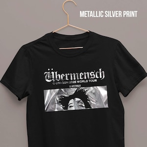 Dragon Tshirt G-DRAGON - T-SHIRT (BLACK COLOR) - 2025 WORLD TOUR