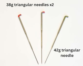 Felting Needles Starter Set: Triangular Needles
