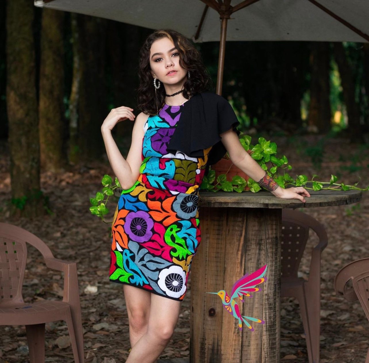Vestidos bordados artesanales hot sale