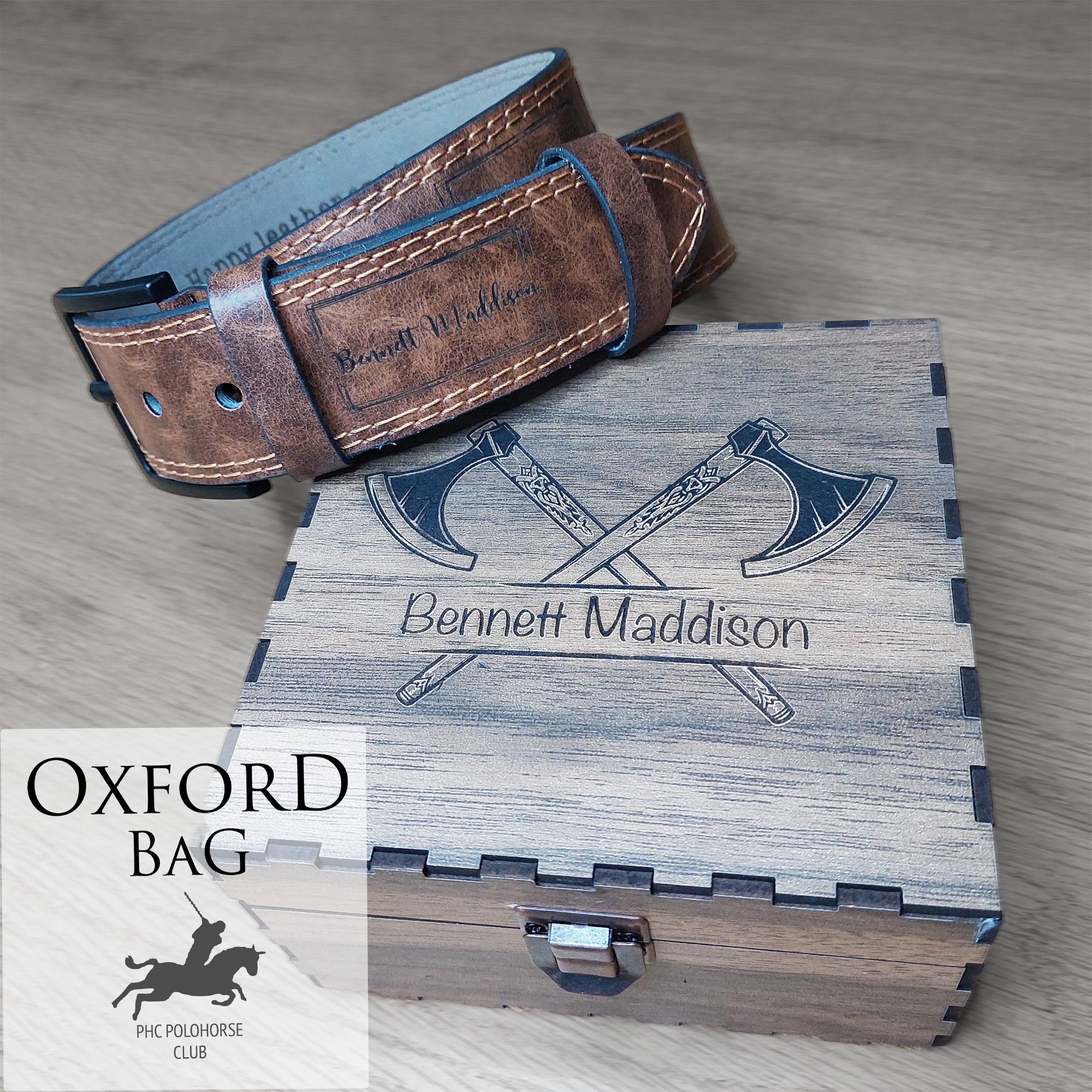 Personalized Perfection: Custom Laser Engraved Leather Belt Waist 36”