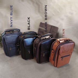Sac personnalisé pour homme - Sac à bandoulière - Sac à bandoulière gravé - Sac cartable - Sac messager - Cadeau d'anniversaire pour petit ami