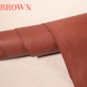 Cartera de 3 bolsillos / Cartera minimalista / Cartera fina / Hecha a mano con cuero australiano / Regalo personalizado Brown