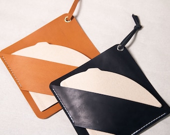 Portafiltros de café de cuero: Almacenamiento V60, regalo para amantes del café