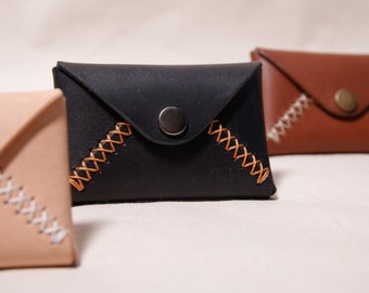 Business Card Holder | Personalised Business Card Wallet | Leather Card Holder