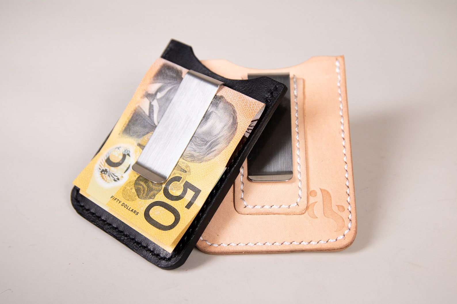 Thin Wallet | Simplistic Money Clip Wallet | Handcrafted With ...