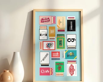 Oxford, OH - Matchbox- Poster