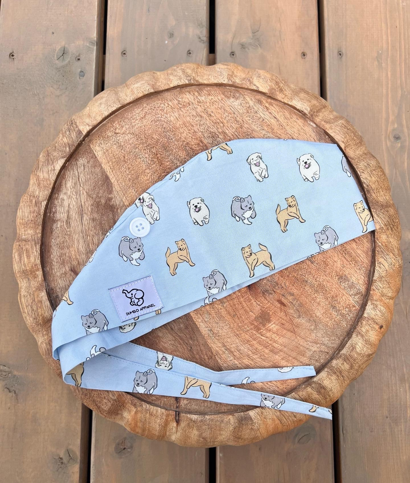Dogs Cotton Scrub Cap|For healthcare workers, dentist, doctor, nurse, dental hygienist, student, dental assistant, vet|shipped from CA