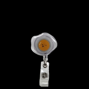 Carrete de insignia de huevo, titular de la tarjeta para médicos, enfermeras, dentista, higienista dental, asistente dental