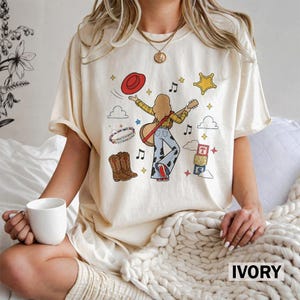 Vintage I Knew It I Knew You Shirt, Western Cowgirl Music Tee, Friendship Bracelet Boots Gift, Comfort Colors Shirt bild 1