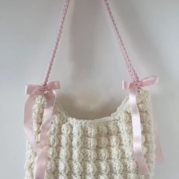 bolso burbuja crochet,bolso crochet,bolso crochet coqueta,coqueta rosa,bolso bandolera crochet,bolso hecho a mano,bolso burbujeante,bolso burbuja crochet