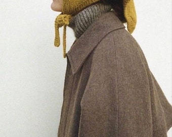Crochet Balaclava, Women Winter Bonnet, Handmade Balaclava, Granny Square Balaclava,  hand-crocheted Balaclava, Hand-knit Balaclava