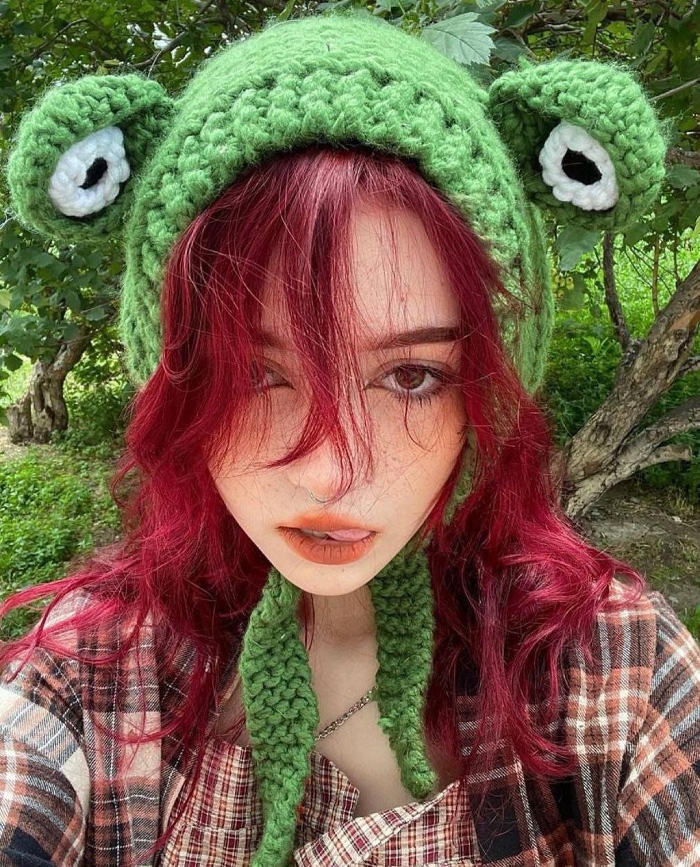 Ribbit Earmuffs Crochet Earmuffs Frog Earmuffs Crochet Ear Etsy
