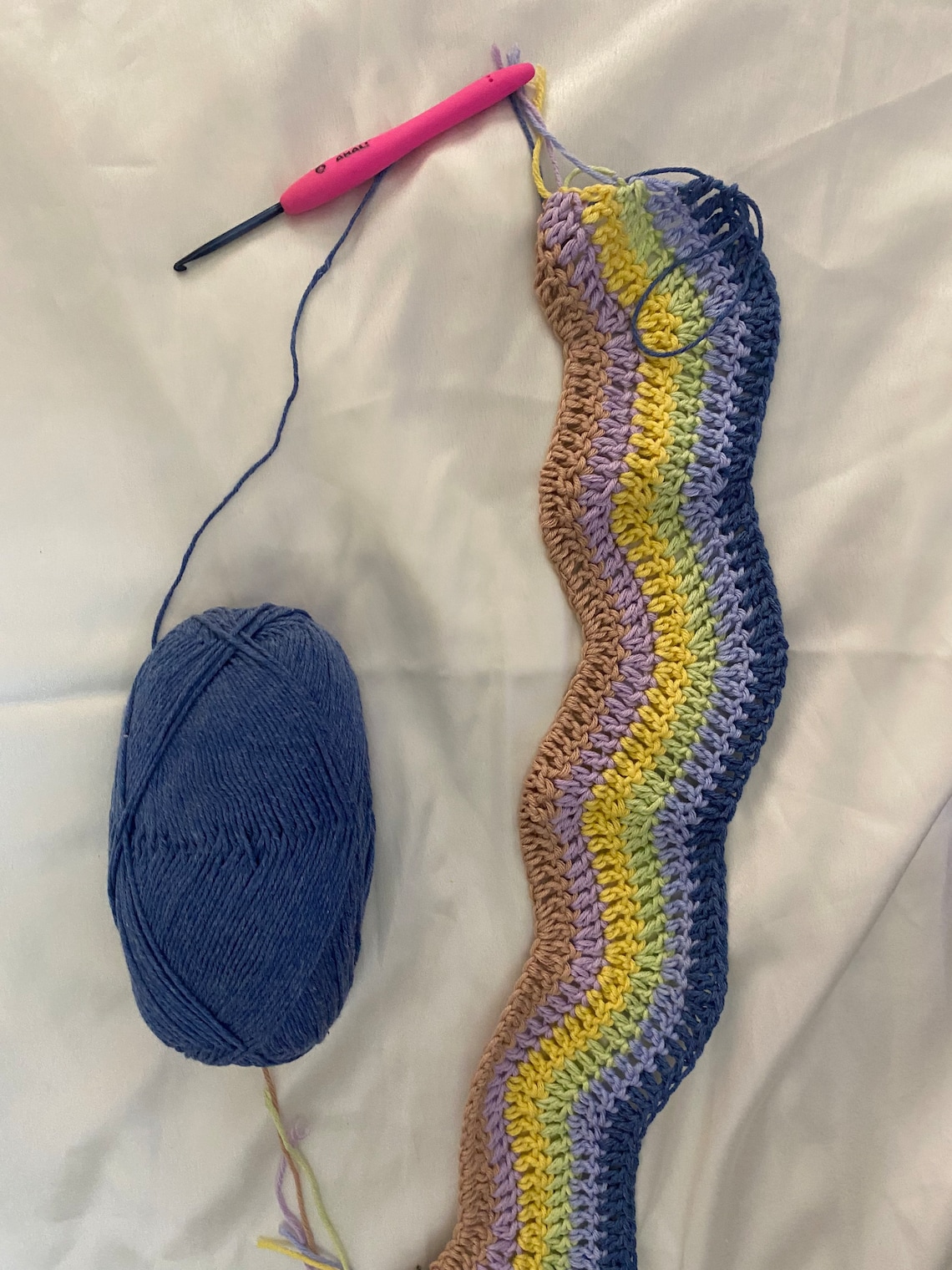 Tom Daleys Wavy Sweater Crochet Wavy Sweater Crochet Etsy