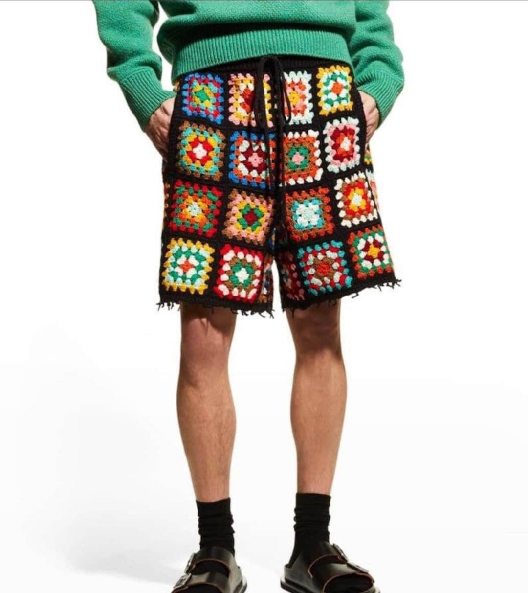 パンツ teloplan Omi Crochet Shorts セール】Omi Crochet Shorts（その他パンツ）｜TELOPLAN